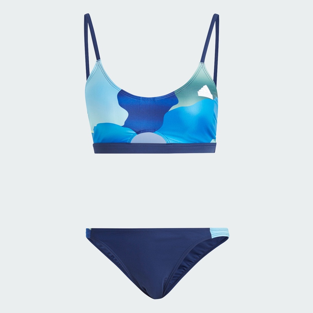CITY ESCAPE CAMO BIKINI SET - Semi Flash Aqua
