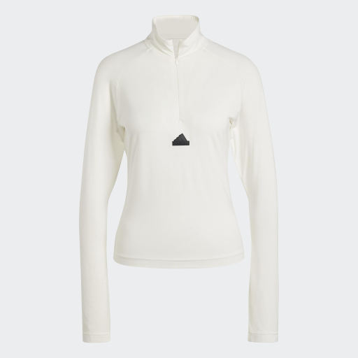 CITY ESCAPE QUARTER-ZIP LONG SLEEVE - Off White