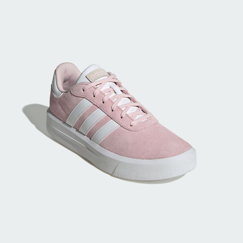 COURT SILK SHOES - Clear Pink