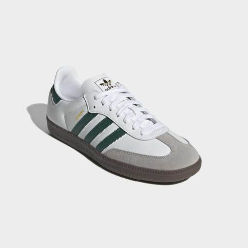 SAMBA OG SHOES - Cloud White / Collegiate Green / Clear Granite