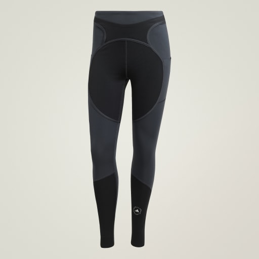 ADIDAS BY STELLA MCCARTNEY TWO-TONE LEGGINGS - Black