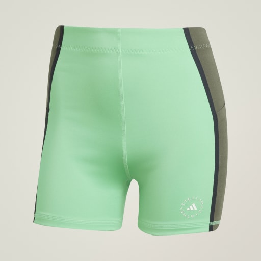 ADIDAS BY STELLA MCCARTNEY SHORT LEGGINGS - Green