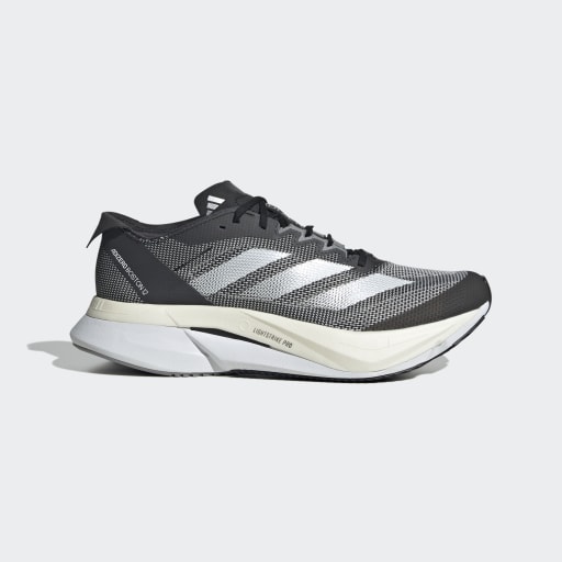ADIZERO BOSTON 12 SHOES - Core Black / Cloud White / Carbon