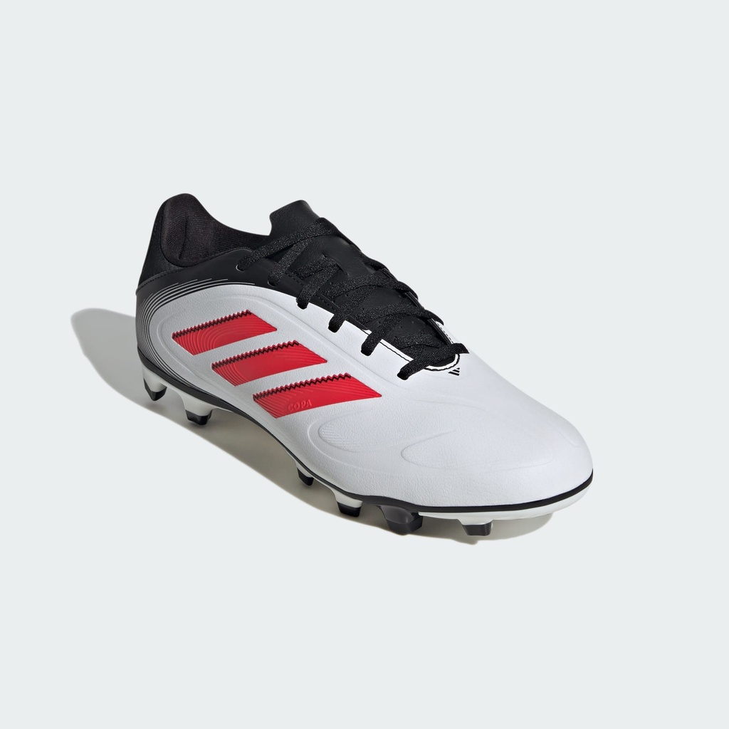COPA PURE 3 CLUB FIRM/MULTI-GROUND BOOTS - Cloud White / Lucid Red / Core Black