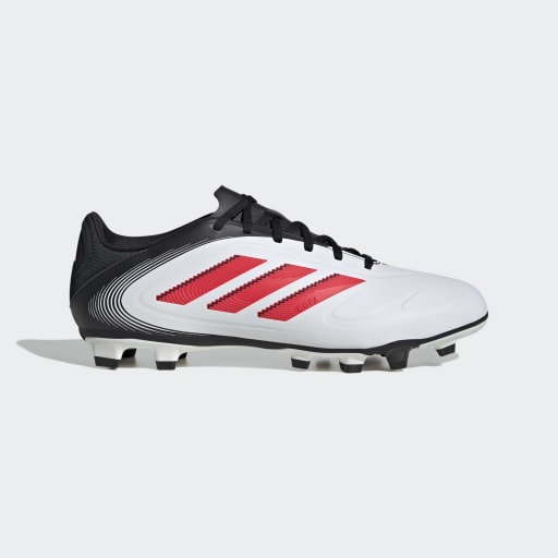 COPA PURE 3 CLUB FIRM/MULTI-GROUND BOOTS - Cloud White / Lucid Red / Core Black