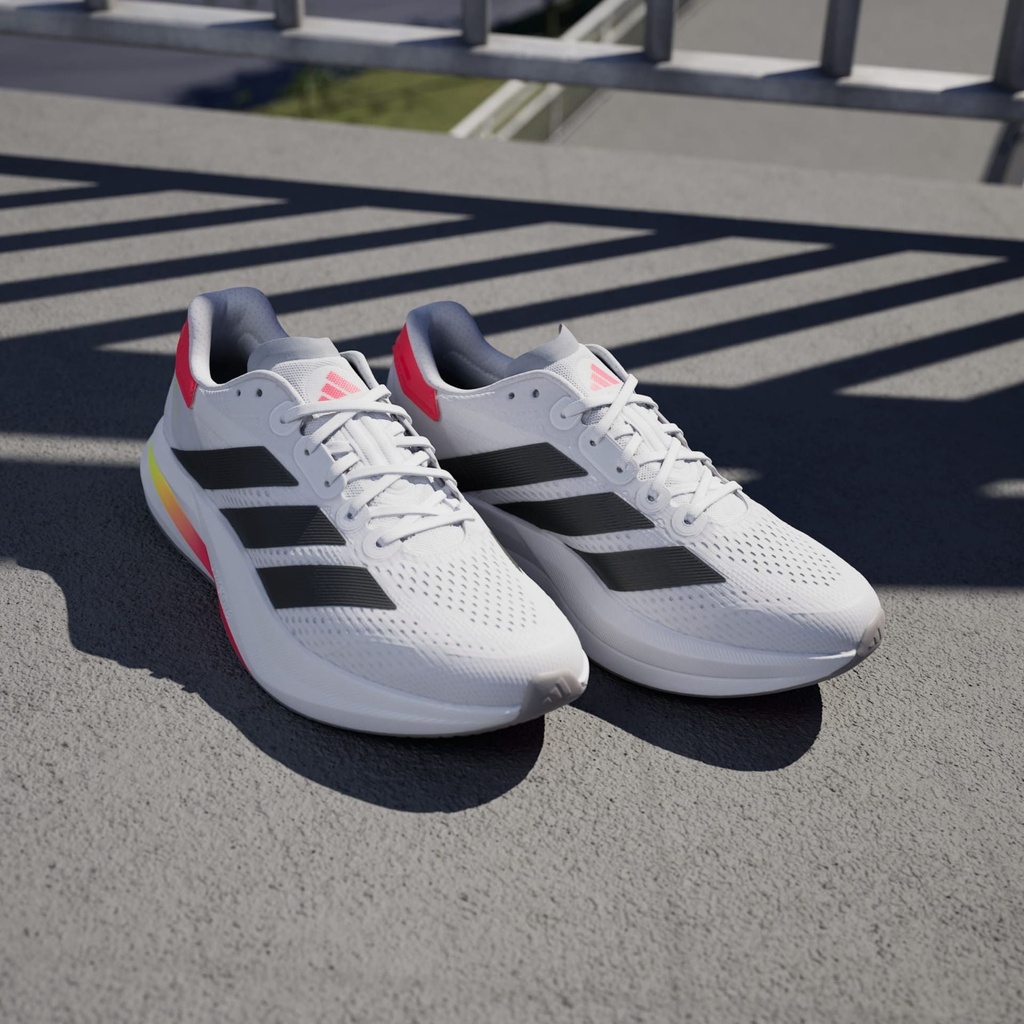 DURAMO SPEED 2 RUNNING SHOES - Cloud White / Core Black / Lucid Red