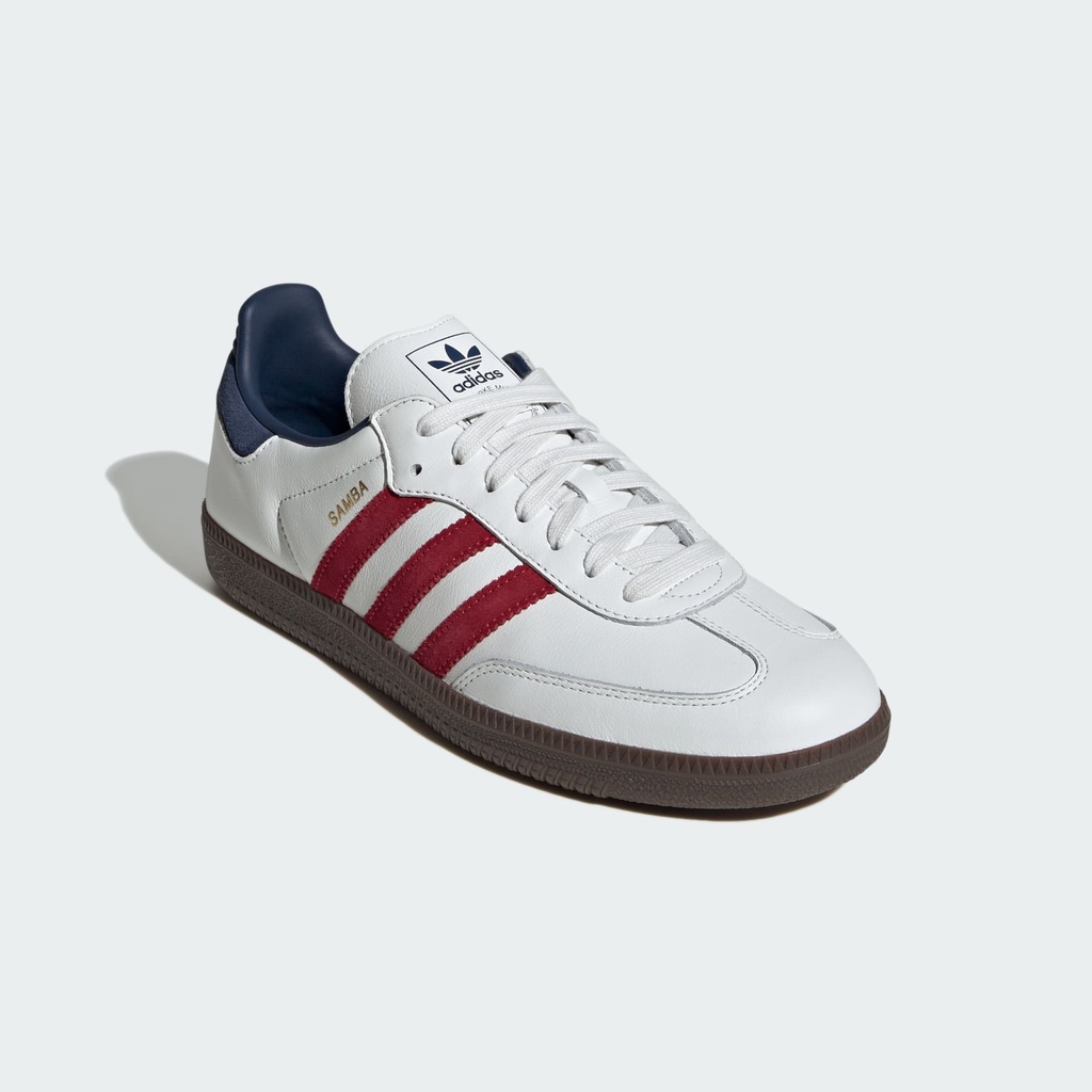 SAMBA OG SHOES - Core White / Team Victory Red / Night Indigo