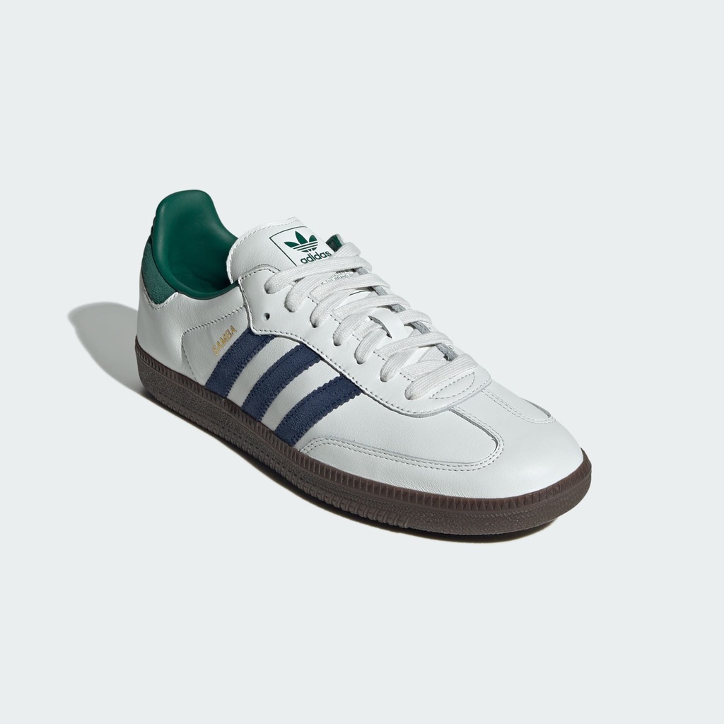 SAMBA OG SHOES - Black White / Collegiate Green / Active Green