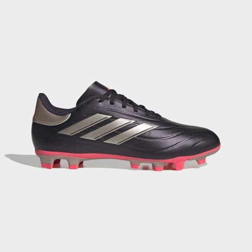 COPA PURE 2 CLUB FLEXIBLE GROUND BOOTS - Aurora Black / Platinum Metallic / Turbo
