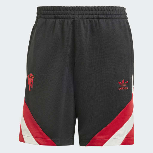 MANCHESTER UNITED ORIGINALS SHORTS - Black / Mufc Red