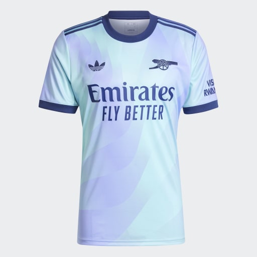 ARSENAL 24/25 THIRD JERSEY - Clear Aqua / Light Flash Purple