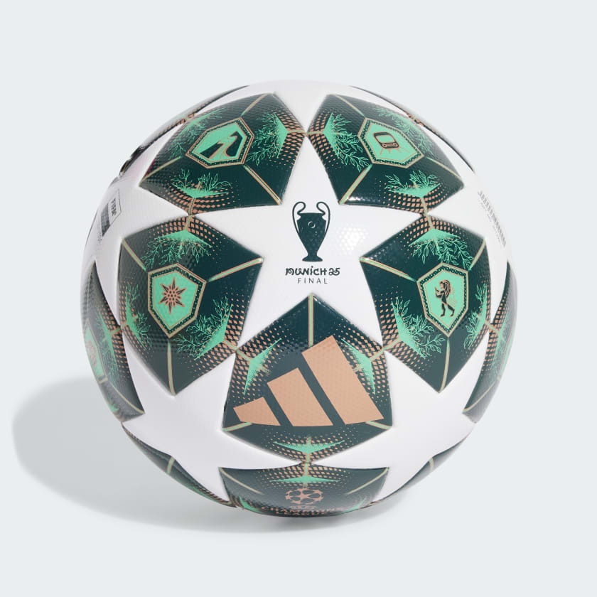 UCL LEAGUE 24/25 KNOCKOUT PHASE BALL - White / Shadow Green / Solar Slime