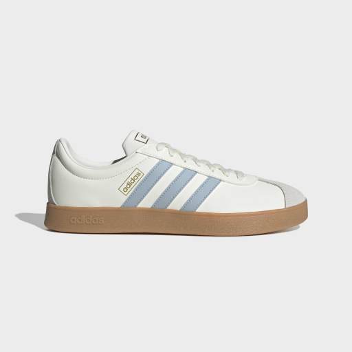 VL COURT CLASSIC SHOES - Off White / Wonder Blue / Gold Metallic