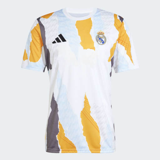 REAL MADRID 24/25 PRE-MATCH JERSEY - White / Crew Orange / Charcoal / Glow Blue
