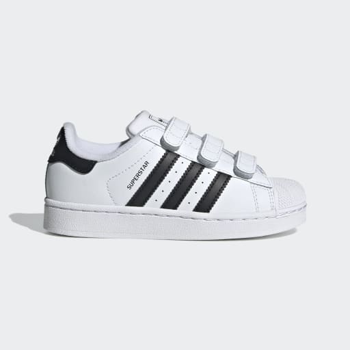 SUPERSTAR II COMFORT CLOSURE SHOES KIDS - Cloud White / Core Black / Cloud White