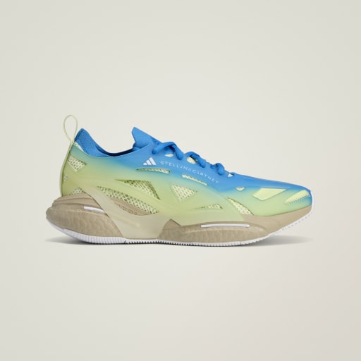 ADIDAS BY STELLA MCCARTNEY SOLARGLIDE ALLOVER PRINT SHOES - Blue