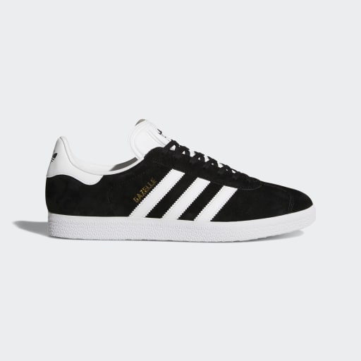 GAZELLE SHOES - Core Black / Footwear White / Clear Granite