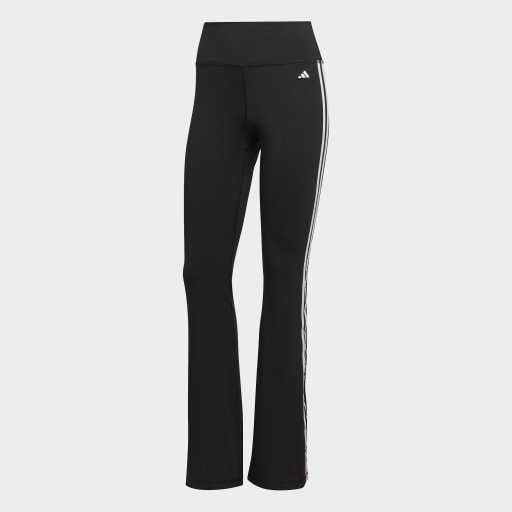 TRAINING ESSENTIALS FLARED LEGGINGS - Black