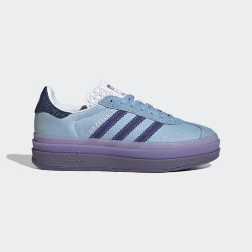 GAZELLE BOLD X KSENIASCHNAIDER SHOES - Blue / Purple / Cloud White