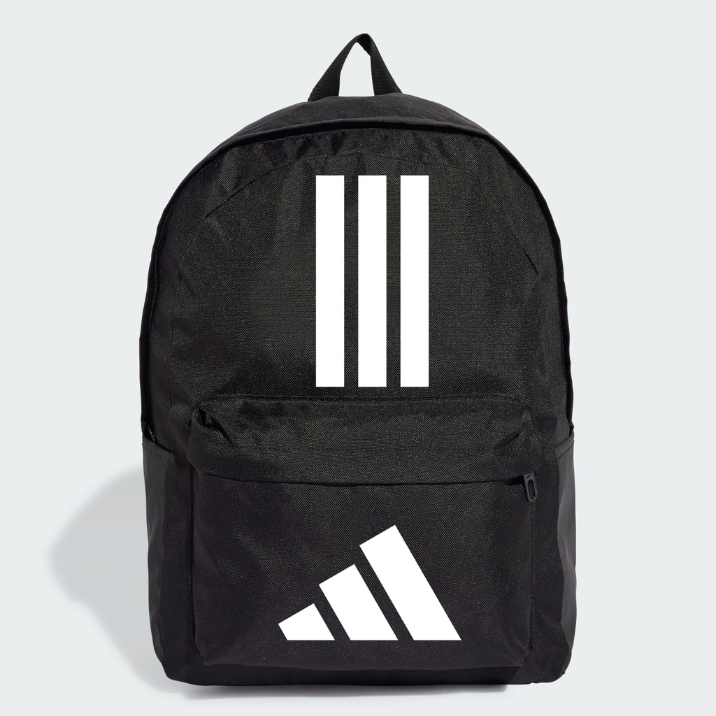 CLASSIC BACK-TO-SCHOOL 3-STRIPES BACKPACK - Black / White