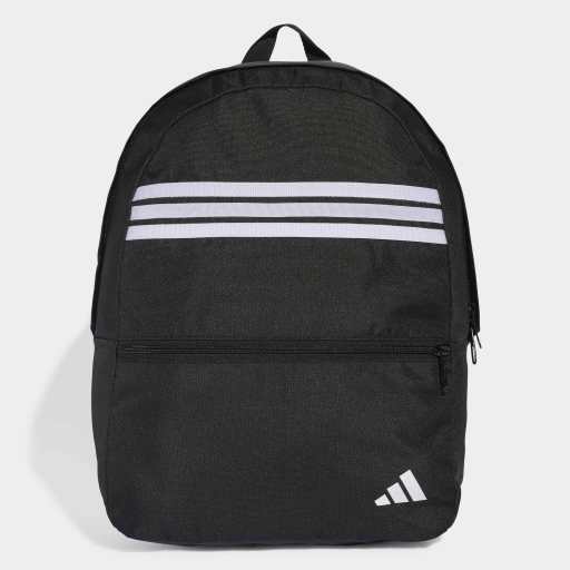 CLASSIC BACK-TO-SCHOOL STRIPES BACKPACK - Black
