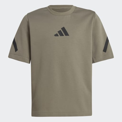ADIDAS Z.N.E. T-SHIRT KIDS - Brown