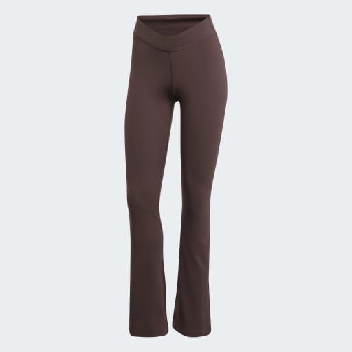 YOGA FLARED JOGGERS - Brown