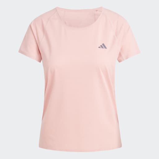 ADIZERO RUNNING T-SHIRT - Semi Pink Spark