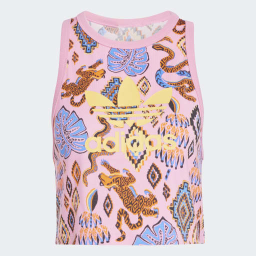 ADIDAS X FARM RIO TREFOIL TANK TOP - Pink