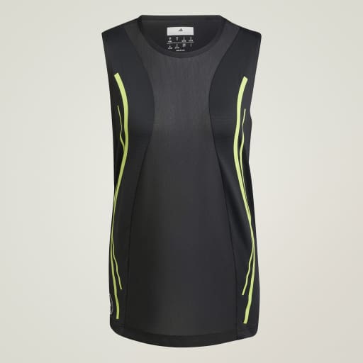 ADIDAS BY STELLA MCCARTNEY TRUEPACE RUNNING TANK TOP - Black
