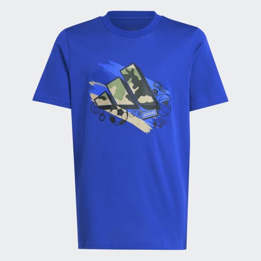 TRAINING GRAPHIC T-SHIRT - Blue