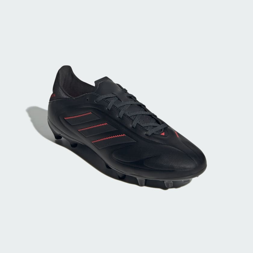 COPA PURE 3 LEAGUE FIRM/MULTI-GROUND BOOTS - Core Black / Carbon / Lucid Red