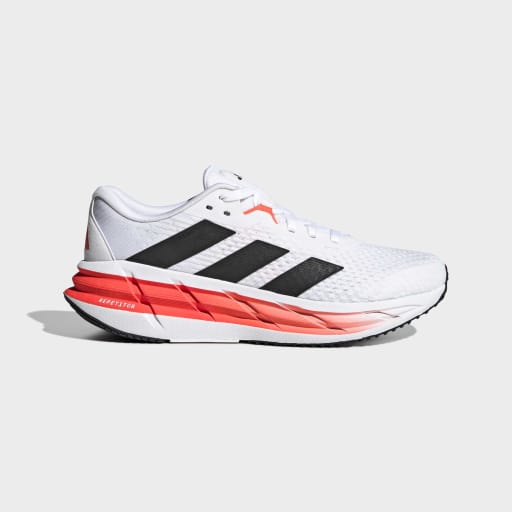 ADISTAR 3 SHOES - Ftwr White/Core Black/Solar Red