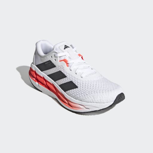 ADISTAR 3 SHOES - Ftwr White/Core Black/Solar Red