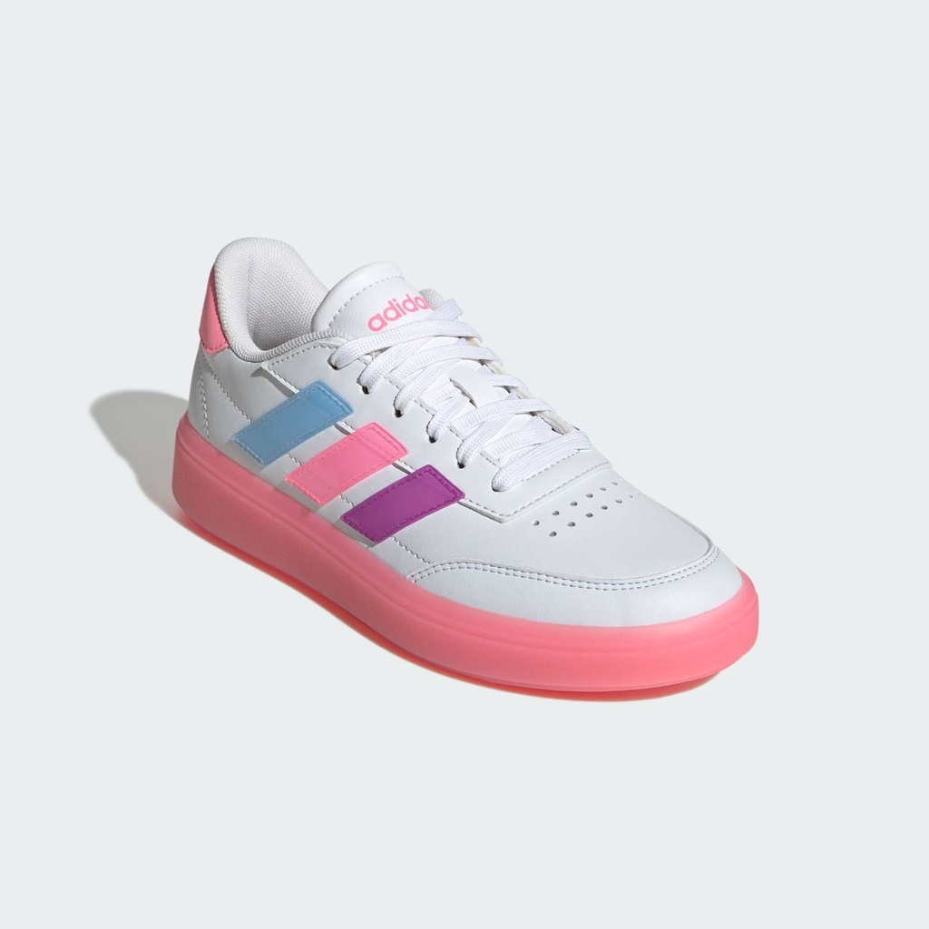 COURTBLOCK SHOES - Ftwr White/Beam Pink/Clear Sky