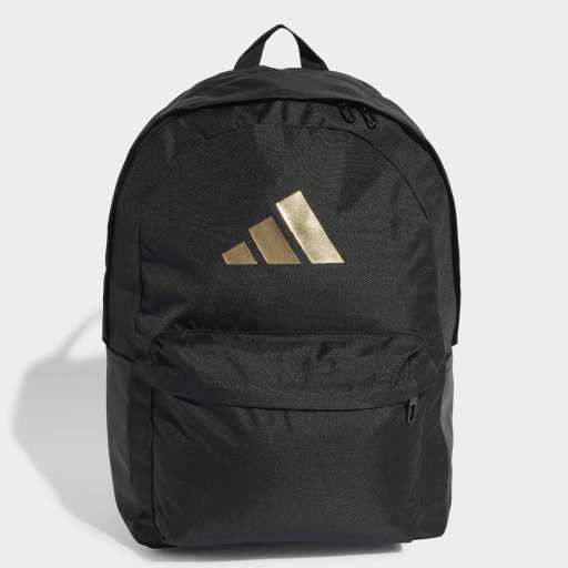 CLASSIC 3 BAR LOGO BACKPACK - Black / Black