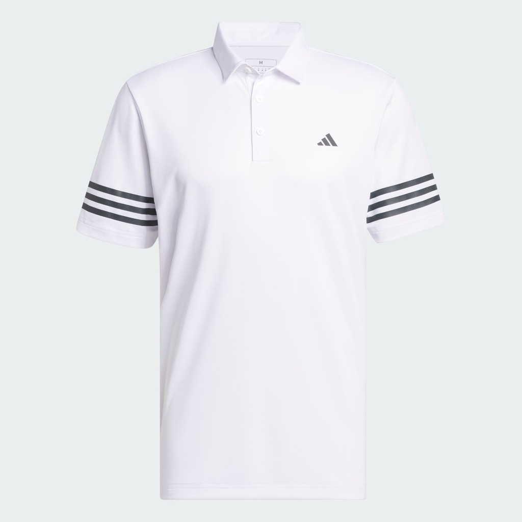 3-STRIPES POLO SHIRT - White / White