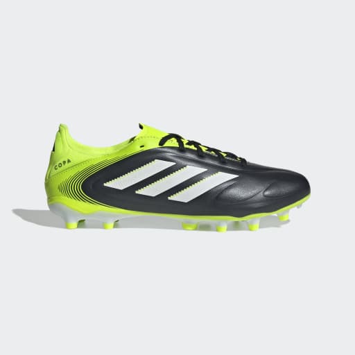 COPA PURE 3 LEAGUE FIRM/MULTI-GROUND BOOTS - Core Black / Cloud White / Lucid Lemon