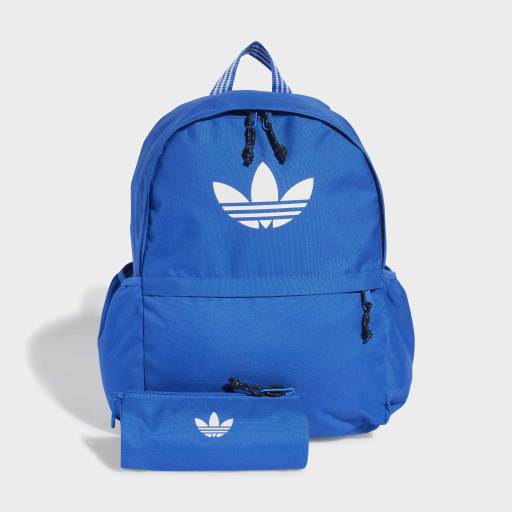 BACKPACK WITH PENCIL CASE - Blue / Blue