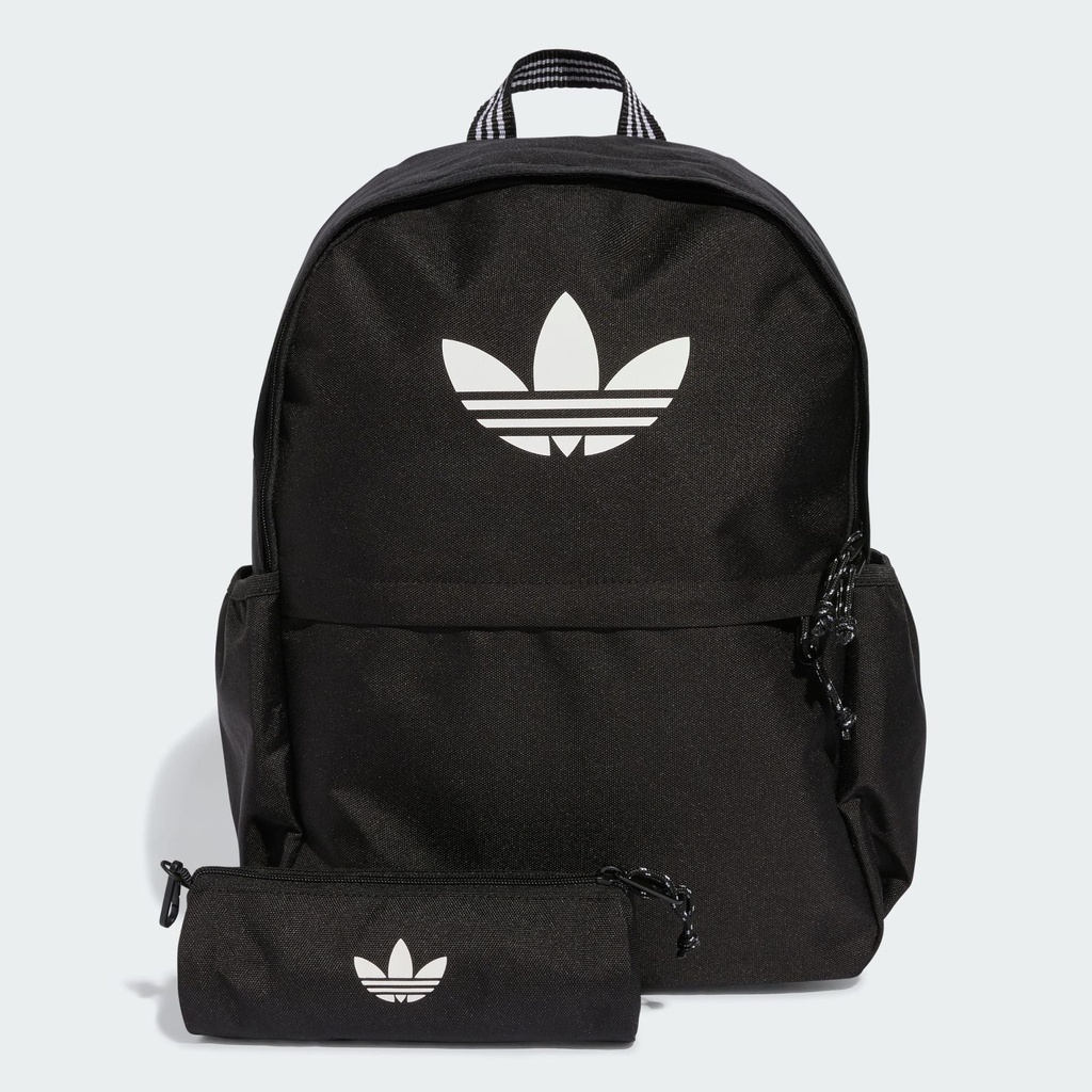 BACKPACK WITH PENCIL CASE - Black / Black