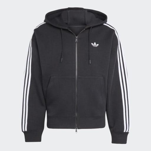 ADIDAS ADICOLOR SPACER OVERSIZED HOODIE - Black