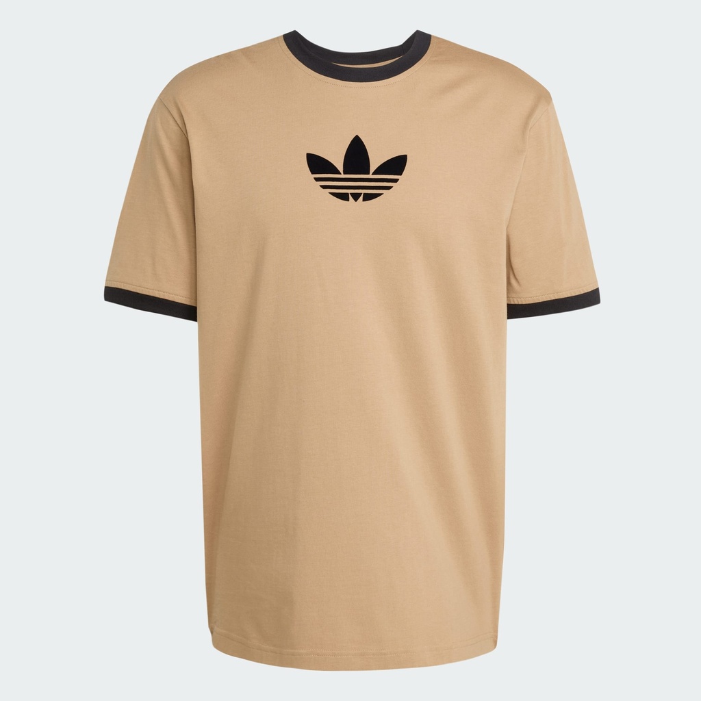 ADIDAS ADICOLOR LOOSE 2000S CALI T-SHIRT - Beige / Black