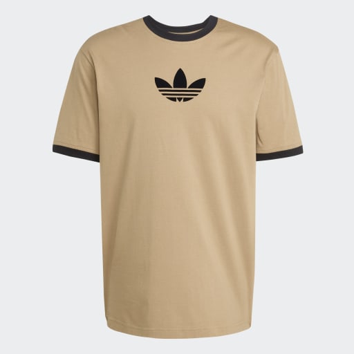 ADIDAS ADICOLOR LOOSE 2000S CALI T-SHIRT - Beige / Black