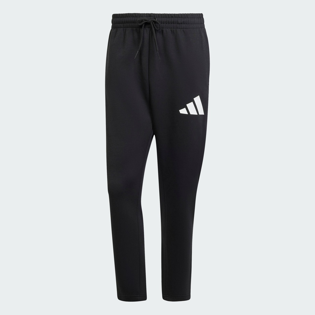 FUTURE ICONS 3 BAR LOGO TRACKSUIT BOTTOMS - Black/Black