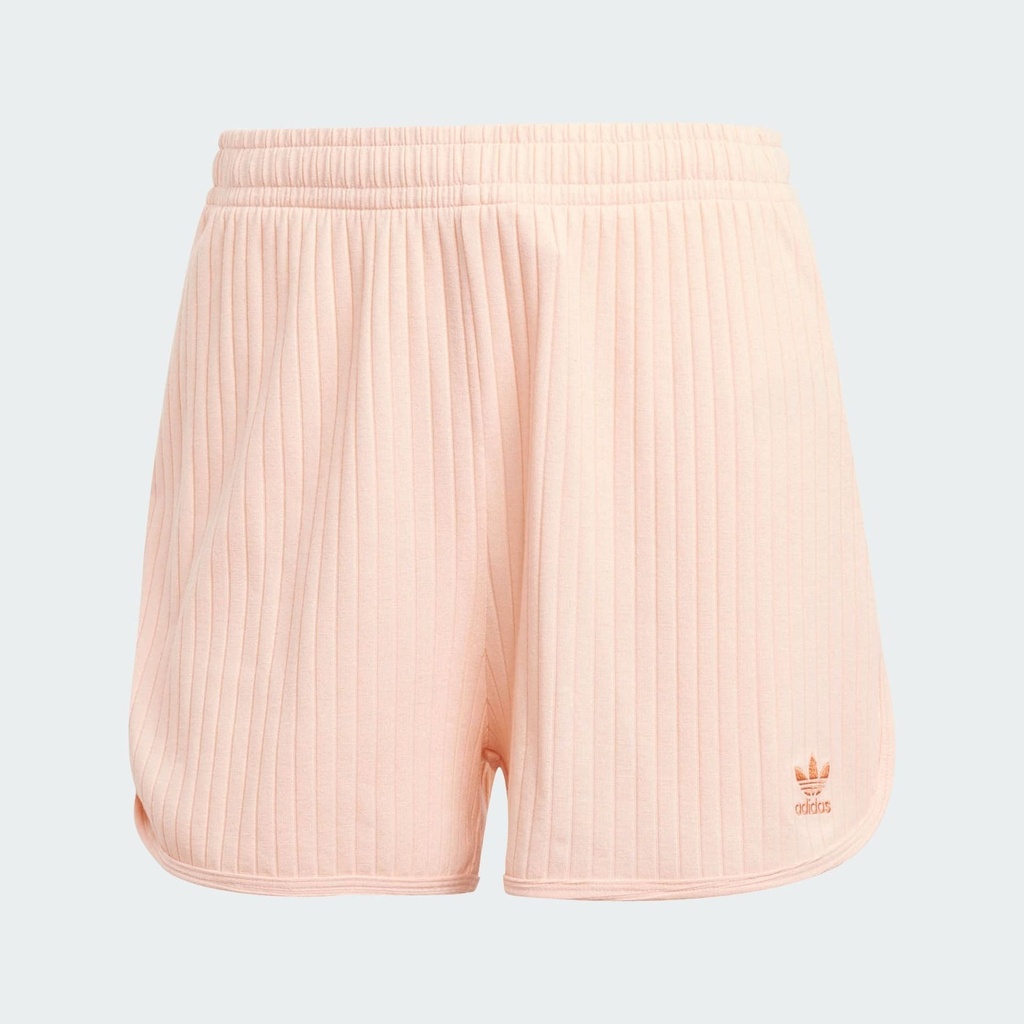 ESSENTIALS WIDE RIB SPRINTER SHORTS - Pink/Glow Pink