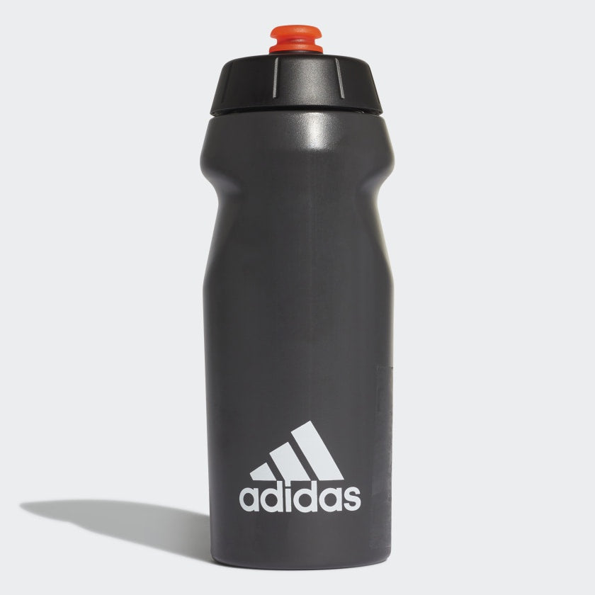 PERFORMANCE WATER BOTTLE 0.5 L - Black / Black / Solar Red