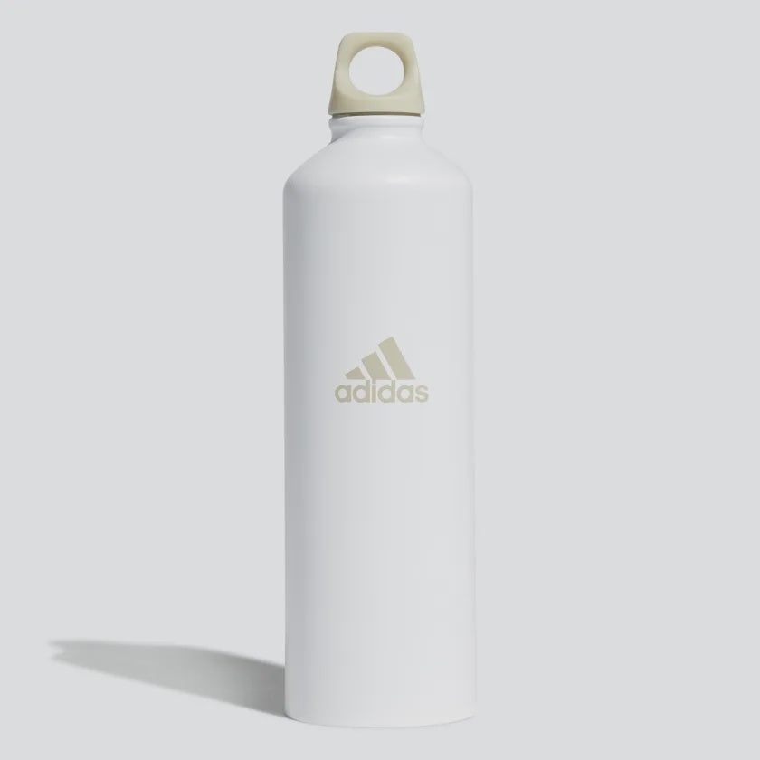 0.75 L STEEL WATER BOTTLE - White / Alumina