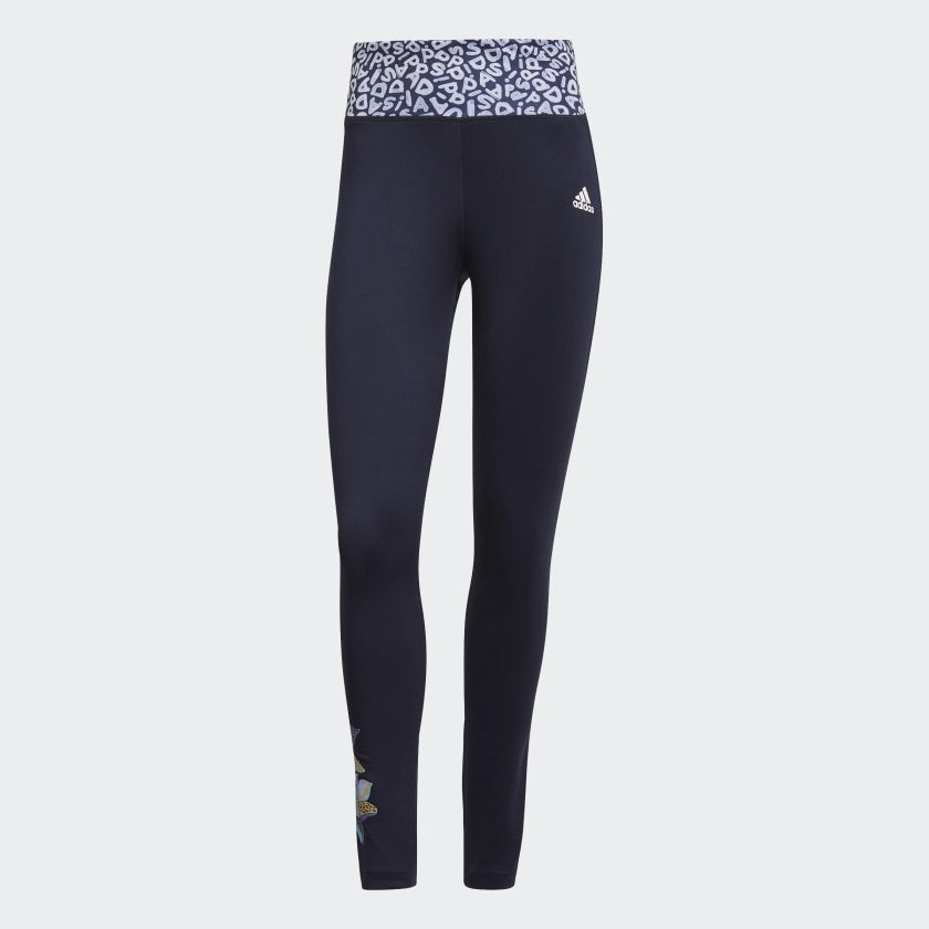FARM RIO FEEL BRILLIANT AEROREADY HIGH-RISE LEGGINGS - Legend Ink
