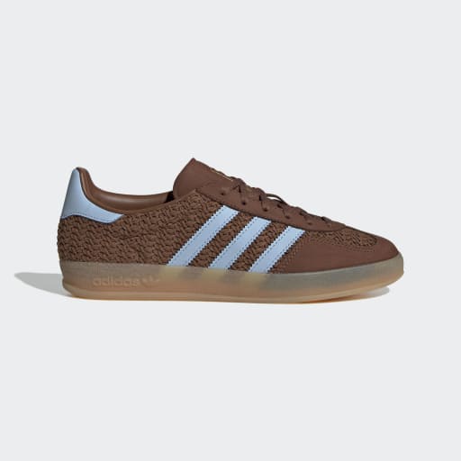 GAZELLE INDOOR SHOES - Preloved Brown/Clear Sky/Gum 3