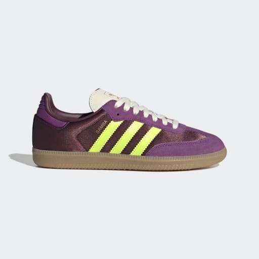 SAMBA OG SHOES - Maroon/Rich Mauve/Gum 3